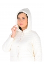 Куртка женская из текстиля с капюшоном 1000128-2